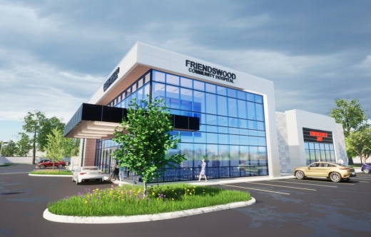 Several projects and businesses related to health care are ongoing in the Pearland-Friendswood-Manvel area. Here are some updates toward key developments. (Rendering courtesy Suchmor Thomas)