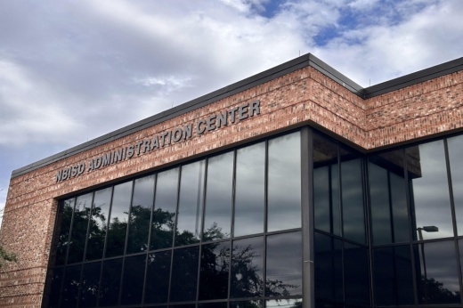 The New Braunfels ISD board of trustees meets at the NBISD Administration Center, located at 1000 N. Walnut Ave. in New Braunfels. (Community Impact staff)