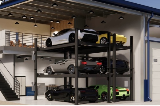 Each unit at Weekend Drive Garage will allow storage for several vehicles. (Courtesy Weekend Drive Garage)