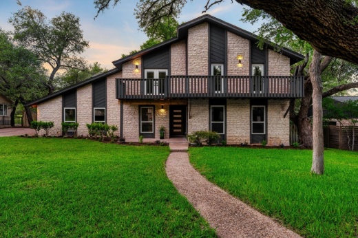 Exterior of a house.