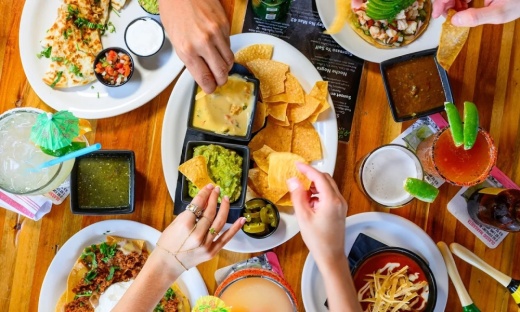 Say No Mas uses a wood-fired grill to make their classic Tex-Mex dishes such as beef fajitas. (Courtesy Say No Mas)