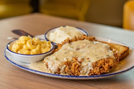 A photo of southern comfort food.
