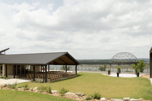 wedding venue next to lake
