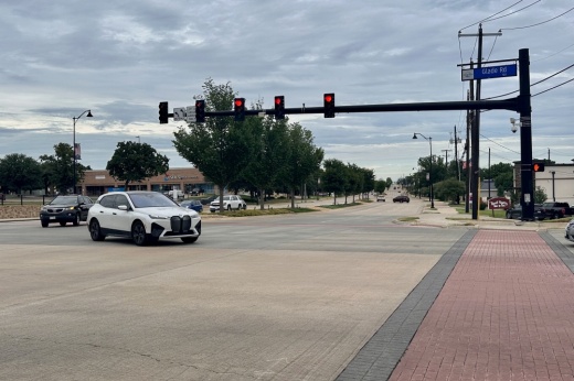 Glade Road and SH 26 intersection