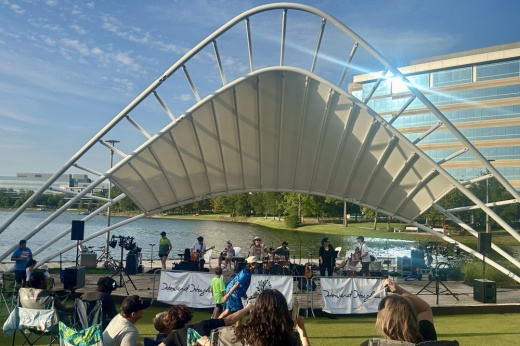band shell outdoors