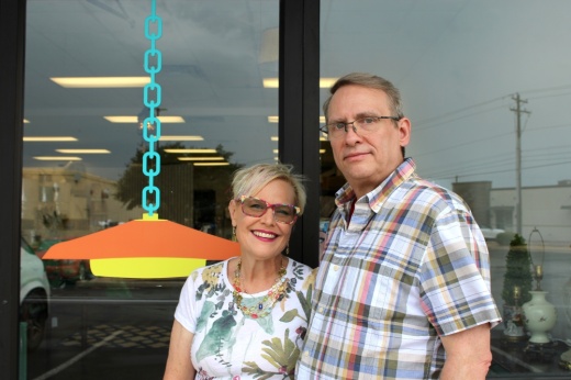 Cameron and Gary McNabb opened Austin Lampworks in Georgetown in February 2024, where customers can purchase shades, chandeliers, lamps, floor lamps, pendants, light bulbs, decorative fixtures and more.