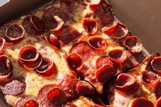 Jet's Pizza will be bringing it's thick, square-cut pizza to a new location on Burnet Road in North Austin. (Courtesy Jet's Pizza