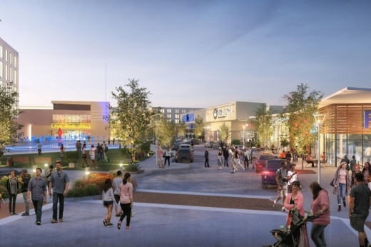 rendering of mustang square