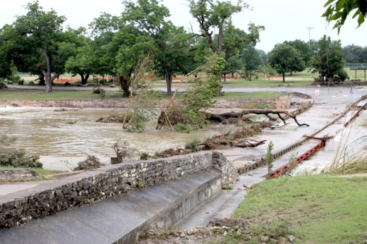 Georgetown city officials are accepting volunteers to help clean up San Gabriel Park after the area was damaged by the July 5 flooding.