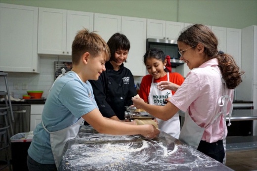 The business will offer weekly cooking classes on a membership program. (Courtesy Young Chefs Academy)