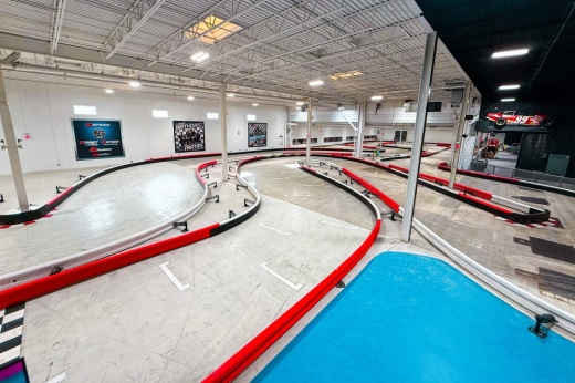 racing track indoors