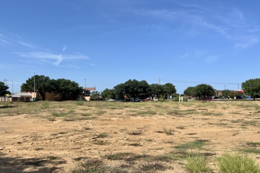 Plot where the Hampton Inn & Home2 Suites By Hilton will go