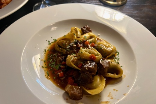 Bowl of ravioli