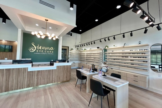 Sienna Eye Care is now providing comprehensive eye care to the Sienna community, while offering patients the latest in eyewear and contact lenses. (Courtesy Sienna Eye Care)