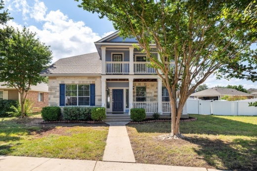 Exterior of a home in Cedar Park, Texas