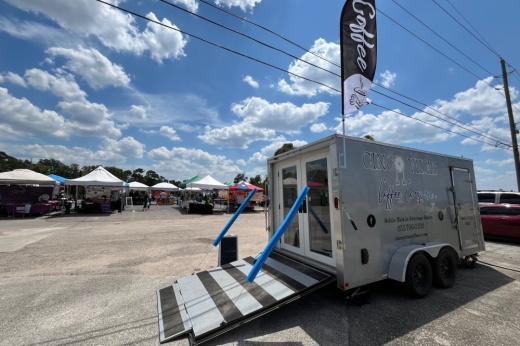 coffee trailer