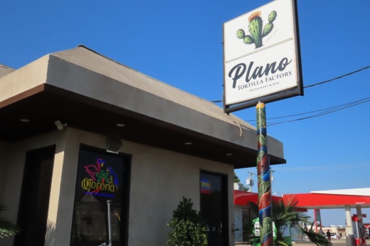Plano Tortilla Factory is located at 1009 18th St. in downtown Plano. (Jacquelyn Burrer/Community Impact)
