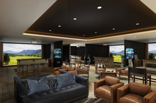 The indoor golf lounge is opening in mid-to-late September off Williams Drive in Georgetown.