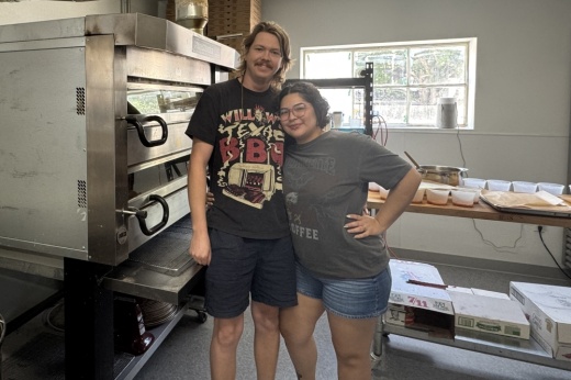 Dusty Dworak and Victoria Moreno