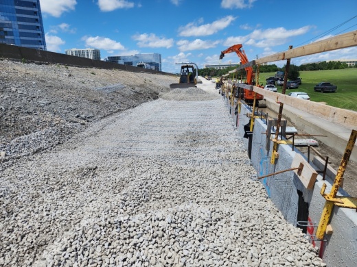 Construction is underway to widen the Dallas North Tollway, adding a new lane in each direction through Frisco. (courtesy North Texas Tollway Authority)