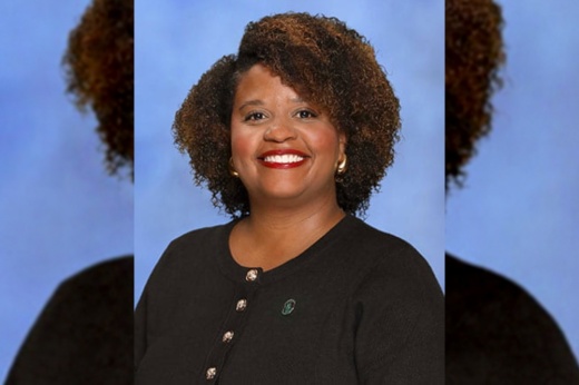 Round Rock ISD trustees accepted board President Tiffanie Harrison's resignation Aug. 21. (Courtesy Round Rock ISD)