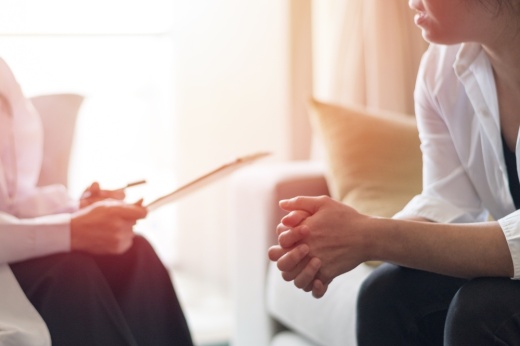 therapy setting stock photo