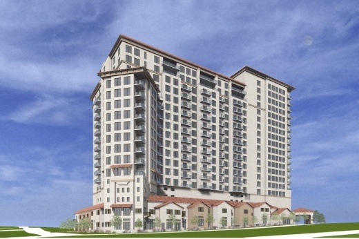 A rendering of Lakeside Terraces