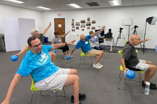Power for Parkinson's has offered free, symptom-focused fitness classes in Austin since 2013, and is now also serving the Spanish-speaking community. (Courtesy Power of Parkinson's)