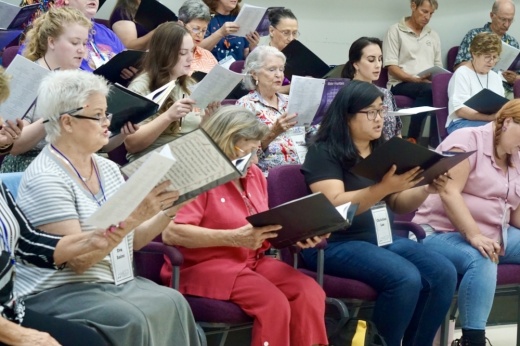 The Montgomery County Choral Society announced its concerts for its 2025-26 season, called "A Season of Story and Spirit." (Cassandra Jenkins/Community Impact)