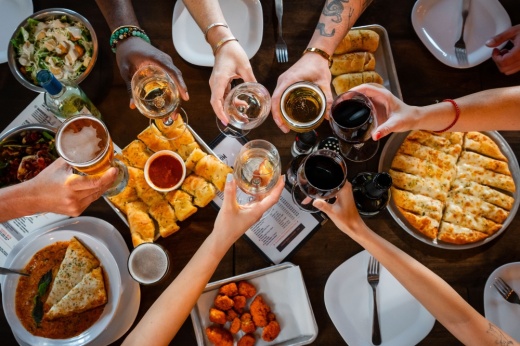 Crust Pizza Co. serves Chicago-style pizza. (Courtesy Crust Pizza Co.)