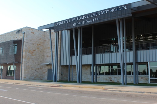 The entrance to Williams Elementary