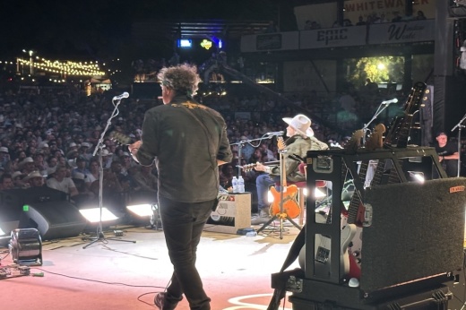 Robert Earl Keen, Tyler Childers, Miranda Lambert and more performed at the Whitewater Amphitheater in New Braunfels to raise money for flood relief efforts in the Hill Country. (Travis Baker/Community Impact)
