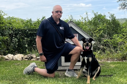 Strength In Step helps military veterans in the San Antonio area through the process of finding and receiving a service dog. (Courtesy Endeavors)