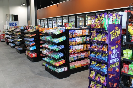 Convenience store aisle