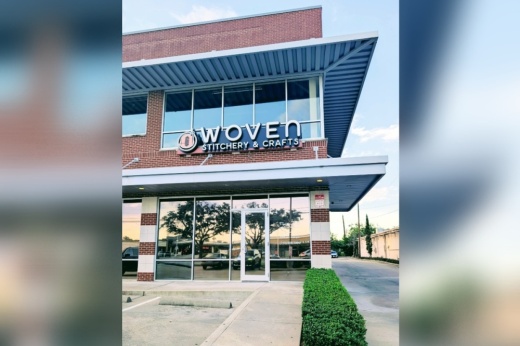Woven Stitchery & Crafts is a modern fabric and quilt shop offering materials and services for people to create their own fabric designs. (Courtesy Woven Stitchery & Crafts)