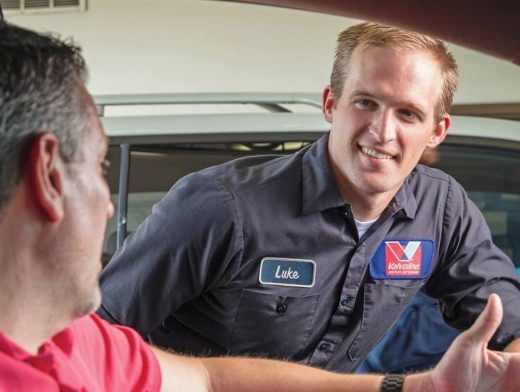 Valvoline staff member