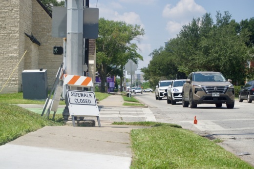 West Alabama Street from Shepherd Drive to Spur 527 is set to undergo a full roadway reconstruction from 2026 to 2028. (Cassandra Jenkins/Community Impact)