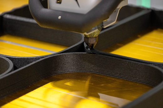 Caracol uses 3D printers to manufacture parts for a variety of industries, such as aerospace, construction, automotive and railways. (Courtesy Caracol)