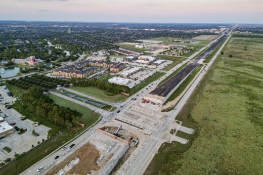 A four-mile Westpark Tollway expansion is underway with plans to continue all the way to Simonton and potentially Wallis, Fort Bend County Toll Road Authority officials said. (Noah Dawlearn/Community Impact)