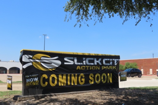 The new Slick City Action Park facility will be located at 1901 Preston Park Blvd. (Jacquelyn Burrer/Community Impact)