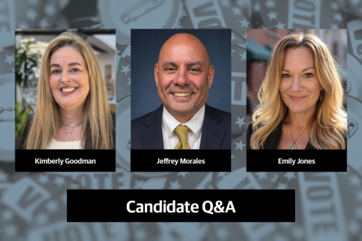 Pictured are Kimberly Goodman, Jeffrey Morales, and Emily Jones.