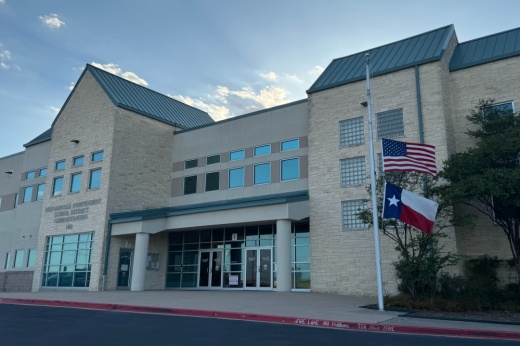 Exterior of PfISD admin building