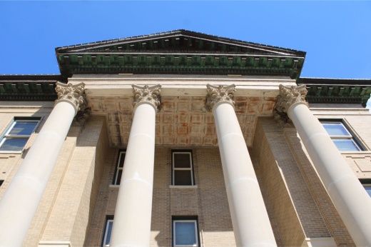 Pictured is the Hays County Historic Courthouse
