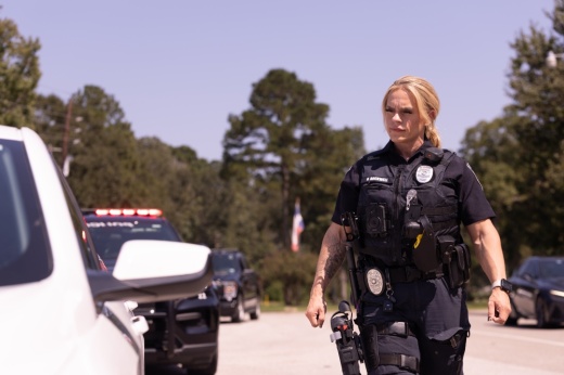 The Roman Forest Police Department currently employs 12 officers, including Officer Noelle Rockwell, and will increase beginning officer salaries for fiscal year 2025-26 to remain competitive with neighboring departments. 
(Raphael Fernandez/Community Impact)