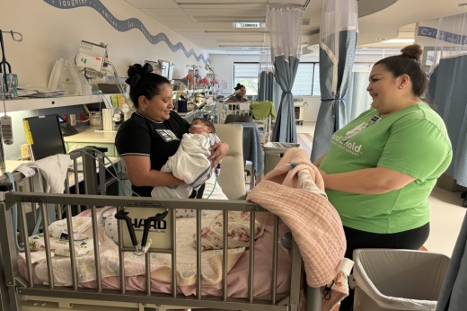 Hand to Hold is marking 15 years of helping families deal with the challenges of a NICU visit. (Courtesy Hand to Hold)