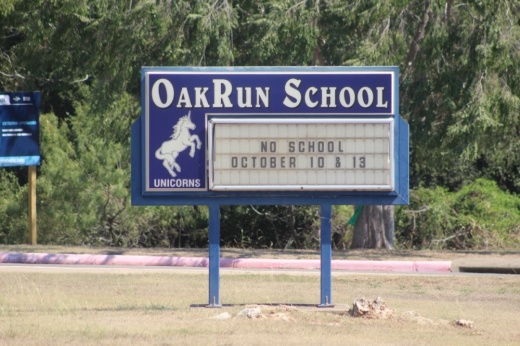 The public meeting will be held at 7 p.m. at Oak Run Middle School, located at 415 Oak Run Point in New Braunfels. (Amira Van Leeuwen/Community Impact)