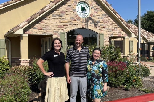 The school is owned by Tommy and Anna Thompson and Kimberly Graham (Courtesy Primrose School of Four Points)