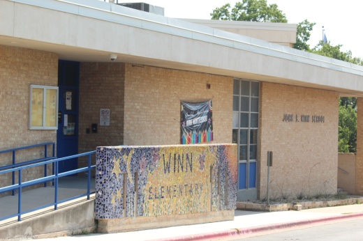 The entrance to Winn Montessori