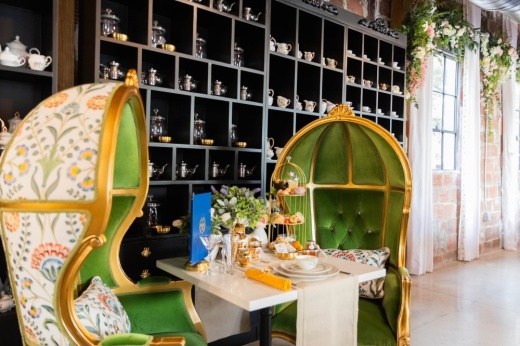 Customers can make a reservation on the tea room's website or walk in during opening hours. (Courtesy Queen Bee's Tea Room)