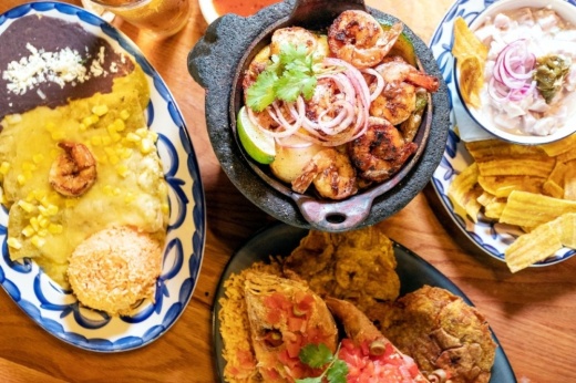 Main courses include fajitas, tacos, quesadillas, enchiladas and flautas, among other items. (Courtesy Ambriza Social Mexican Kitchen)